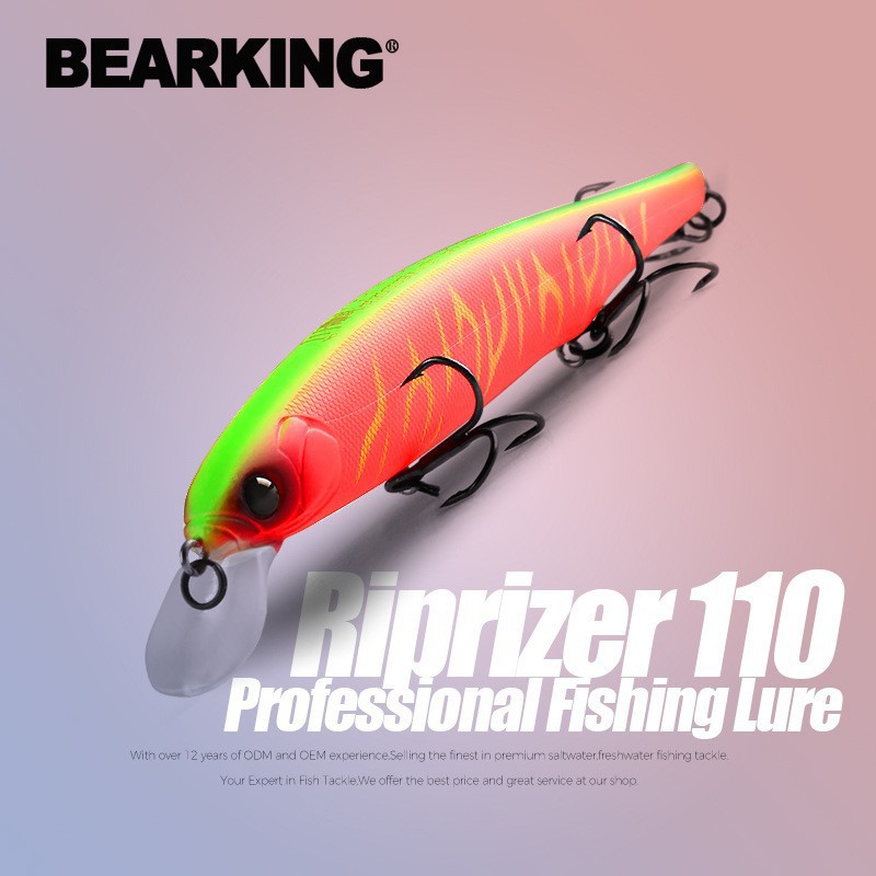Fishing Lure Jerkbait - BEARKING Bester Preis Riprizer 110 Ruckköder