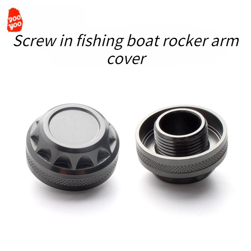 Fishing Lure Spinner - 1pc Ein schraub rad Kipphebel abdeckung