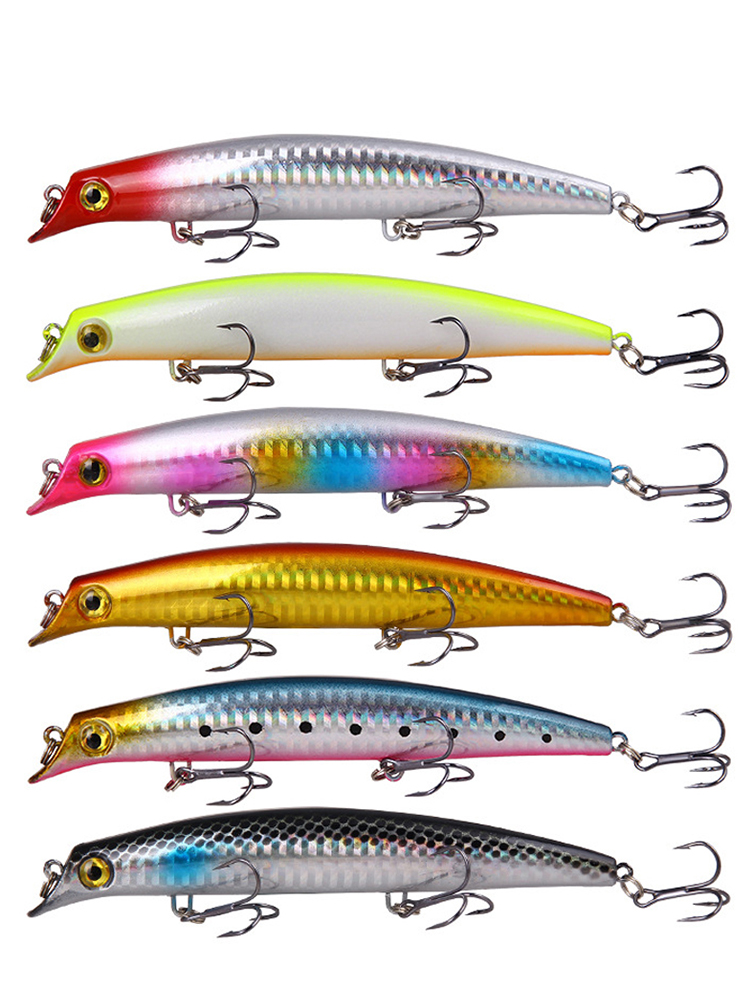 Fishing Lure Popper - 6 stücke Wobbler Angeln Lockt Meer