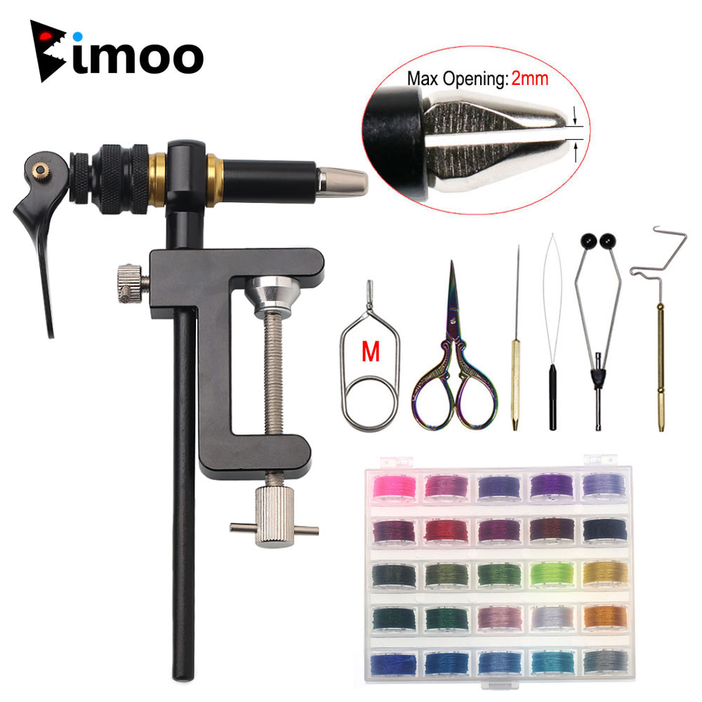 Fishing Lure Spinner - Bimoo 360 ° Rotation C-Clamp Fliegen