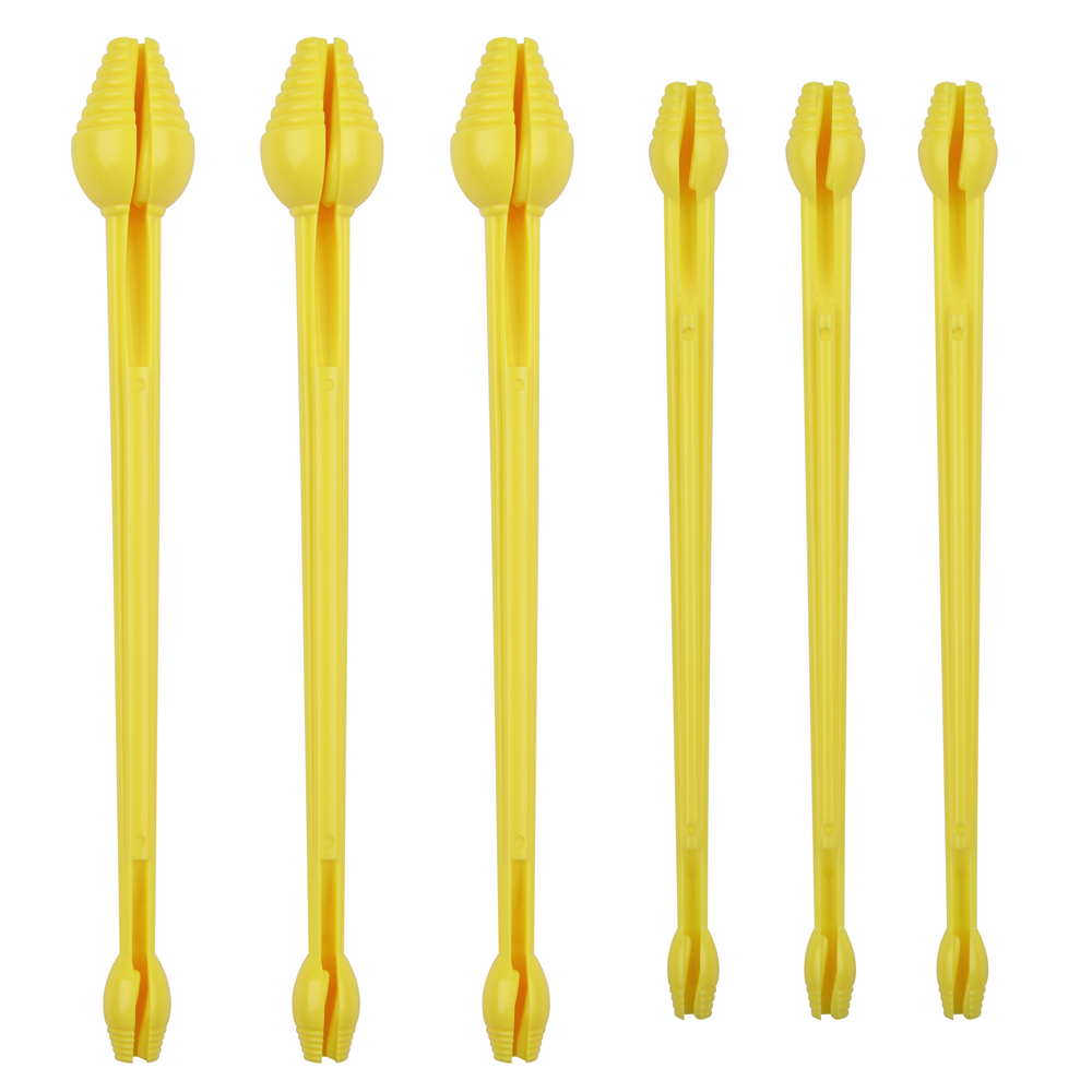 Fishing Lure Spinner - 6Pcs Angeln Haken Disgorger Snelled Kunststoff