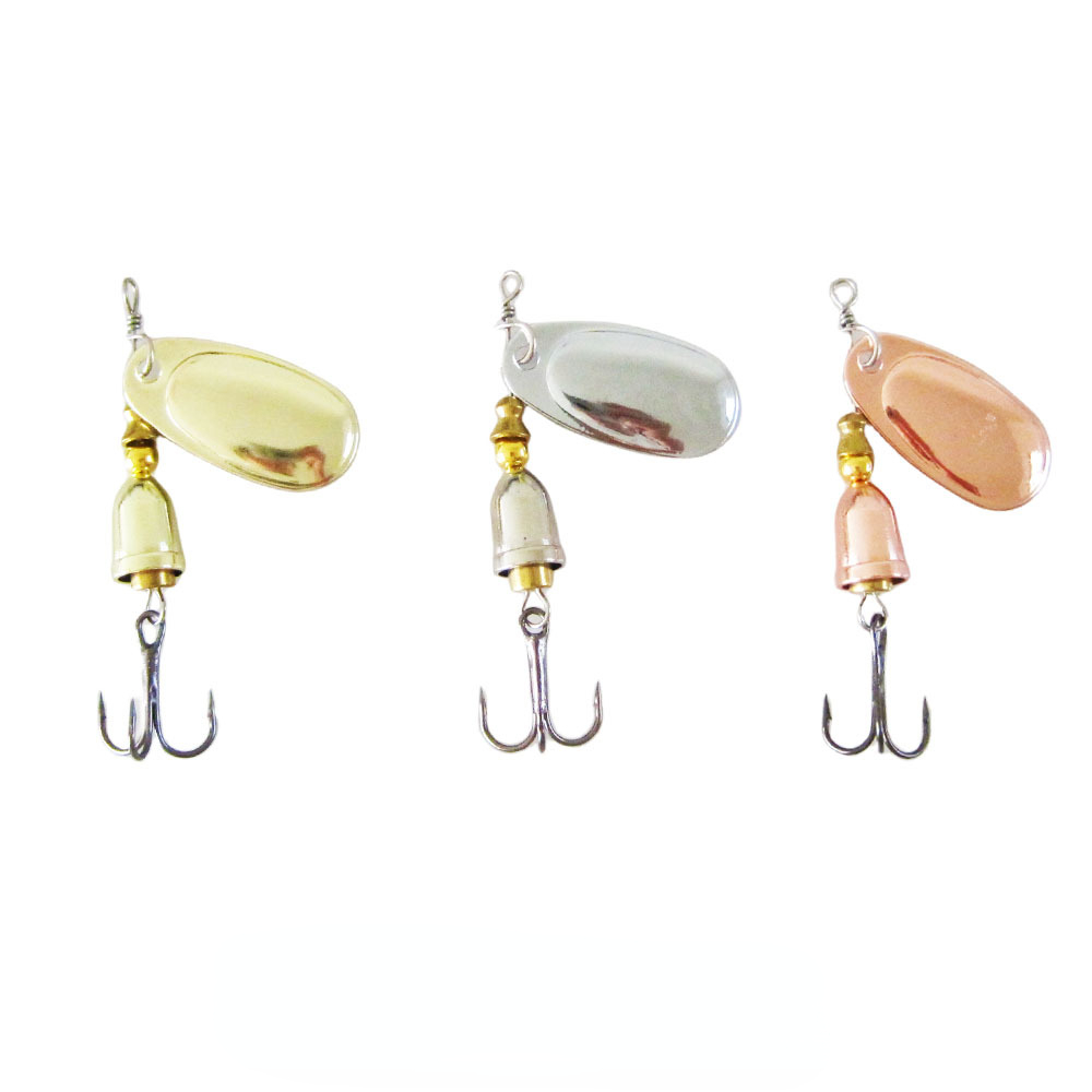 Fishing Lure Crankbait - Metall köder Messing harte künstliche Löffel