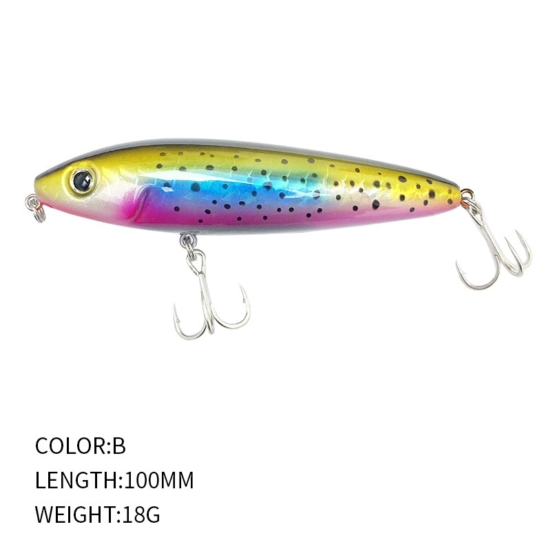 100mm 18g Pencil Bait Schwimme – Fishing Lure Topwater Bewertung und Preis