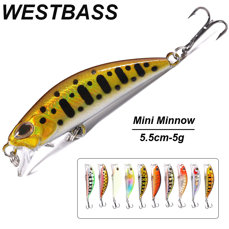 WESTBASS 1PX Micro Minnow Köde – Fishing Lure Jerkbait Bewertung und Preis