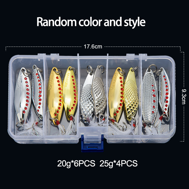 Metalllöffel Spinner Angelköde – Fishing Lure Spinner Bewertung und Preis