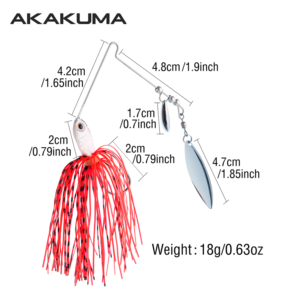 4 Stück 18g Spinnerbait Angelk – Fishing Lure Spinnerbait Bewertung und Preis