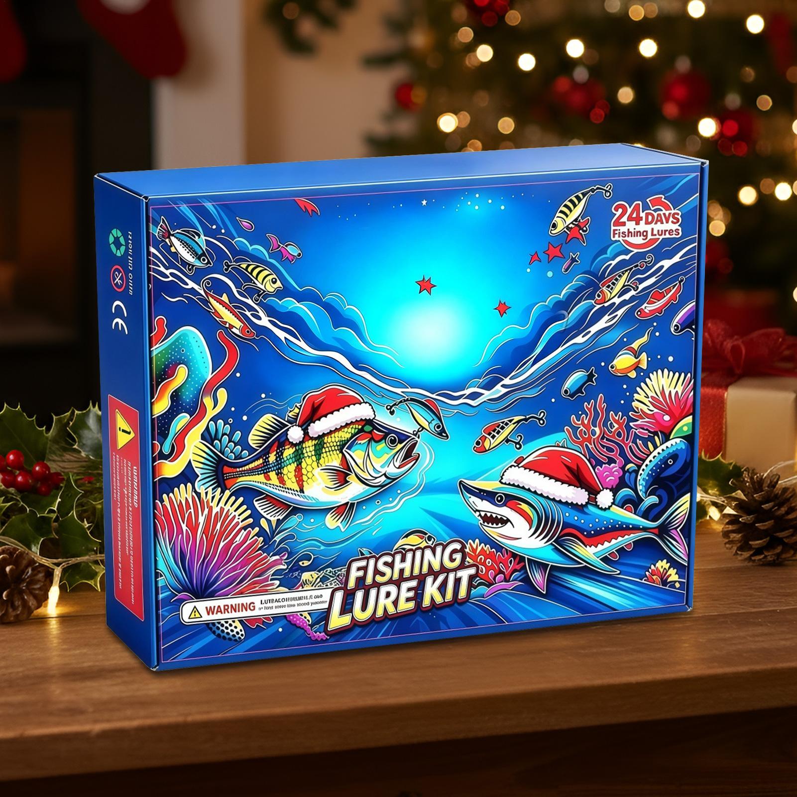 2026 Weihnachts-Countdown-Kale – Fishing Lure Kit Bewertung und Preis