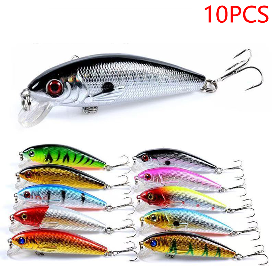 10PCS Jerkbait Minnow Wobbler  – Fishing Lure Jerkbait Bewertung und Preis