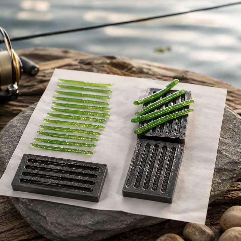 Drop-Typ Weichköder-Gießform 6 – Fishing Lure Kit Bewertung und Preis