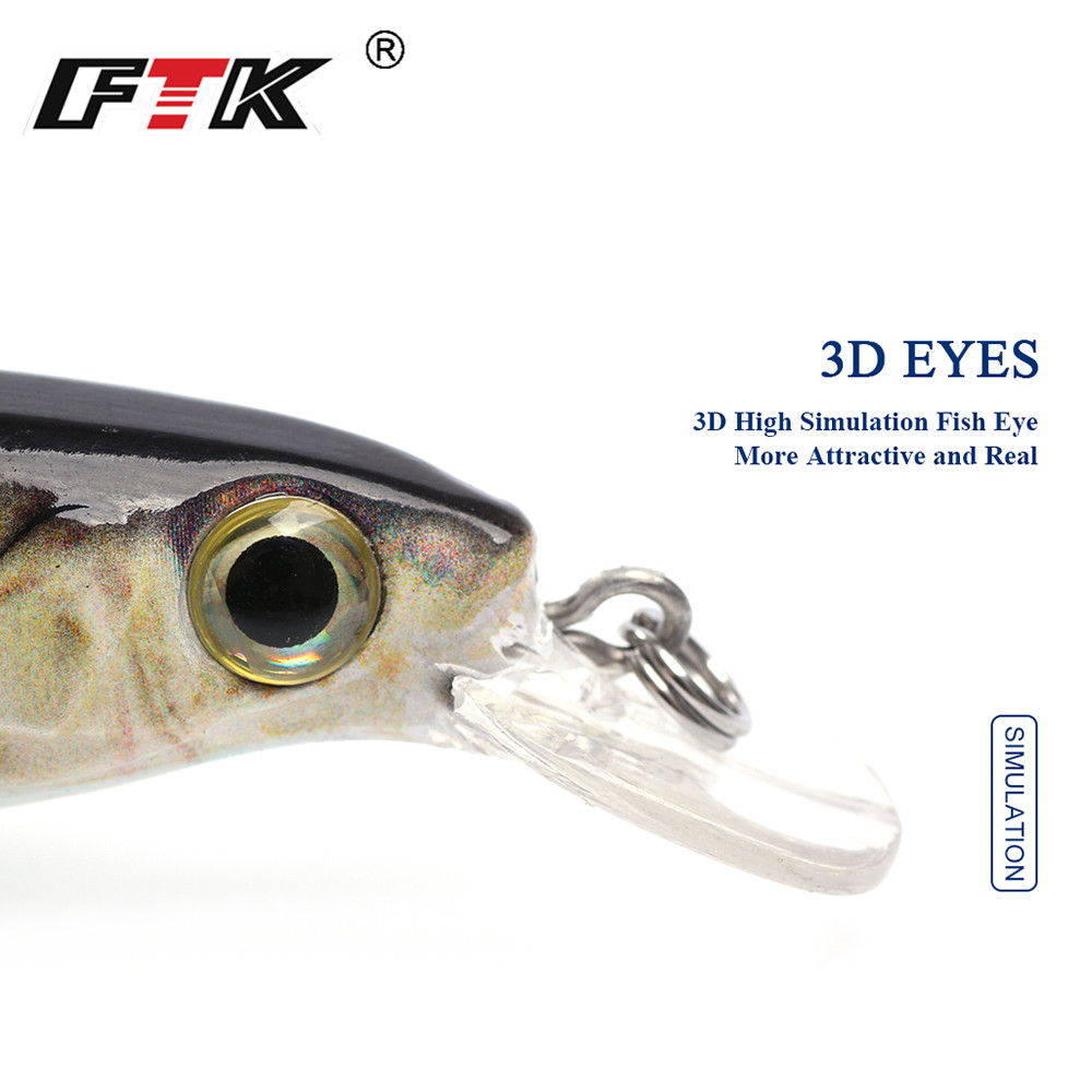 FTK 1pc Minnow Angeln Locken L – Fishing Lure Crankbait Bewertung und Preis
