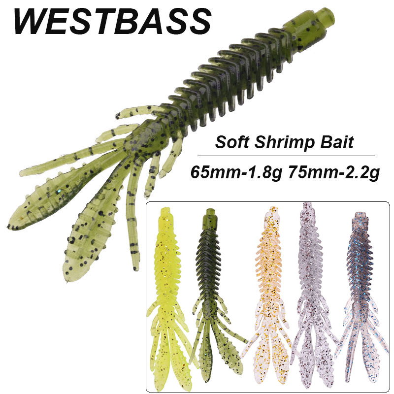 WESTBASS 5PCS Weiche Larve Köd – Fishing Lure Spinnerbait Bewertung und Preis