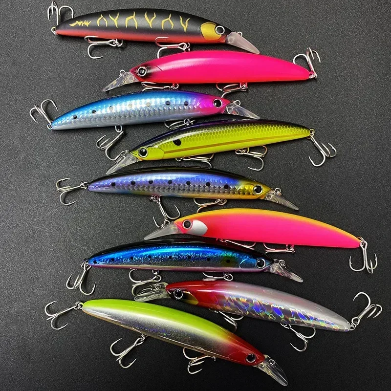 Schwimmende Minnow-Angelköder, – Fishing Lure Spinnerbait Bewertung und Preis