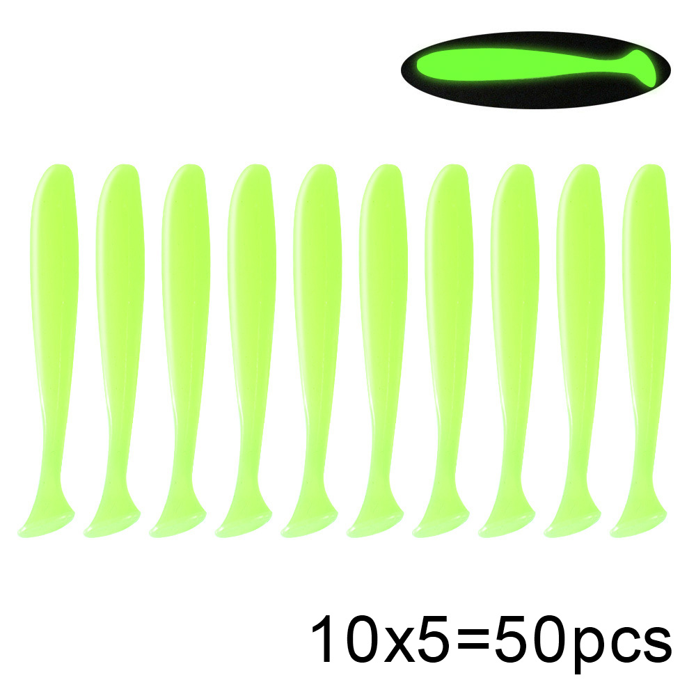 QXO 50 Teile/los Swimbait Weic – Fishing Lure Soft Plastic Bewertung und Preis