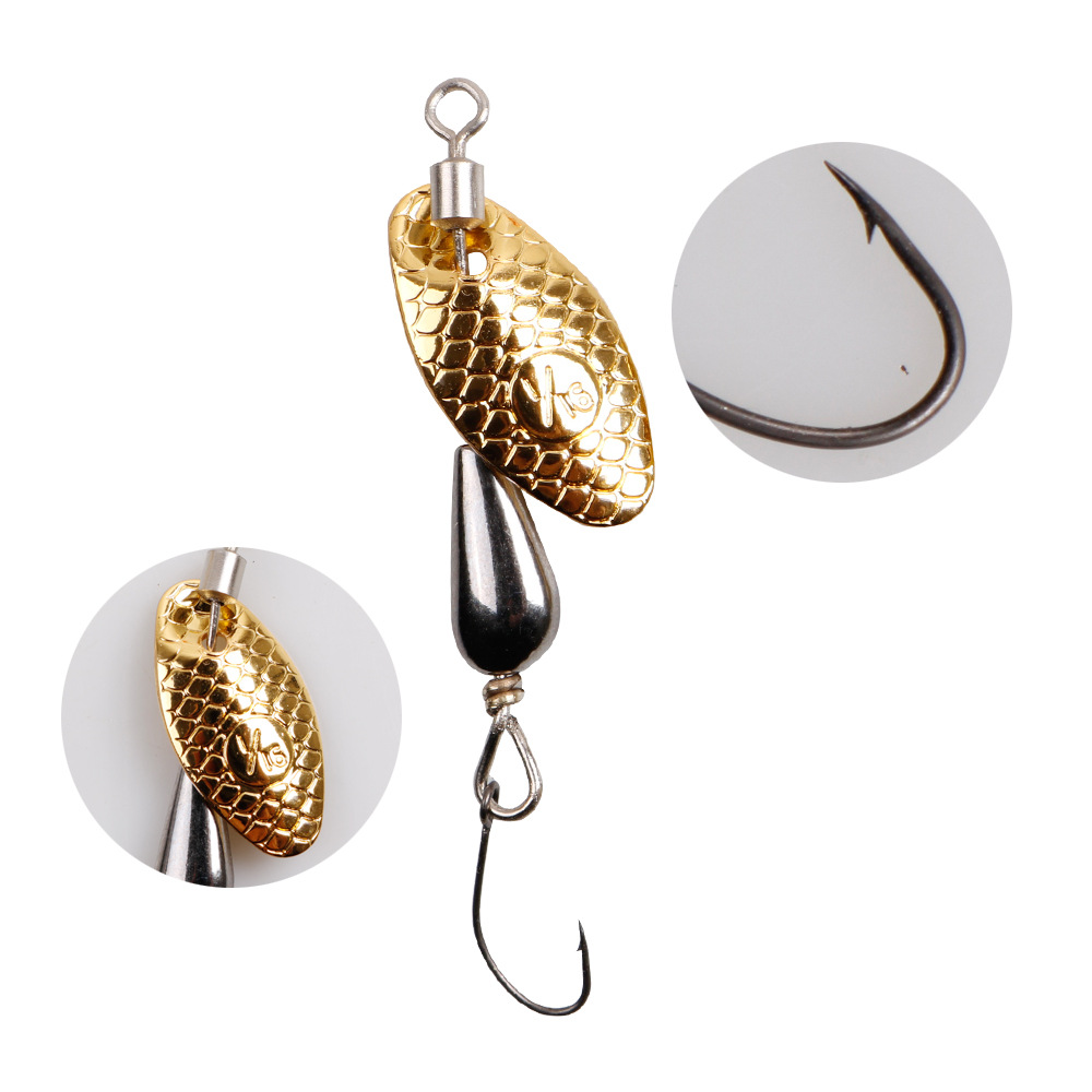 2Pcs Spinner Löffel Metall Köd – Fishing Lure Spinnerbait Bewertung und Preis