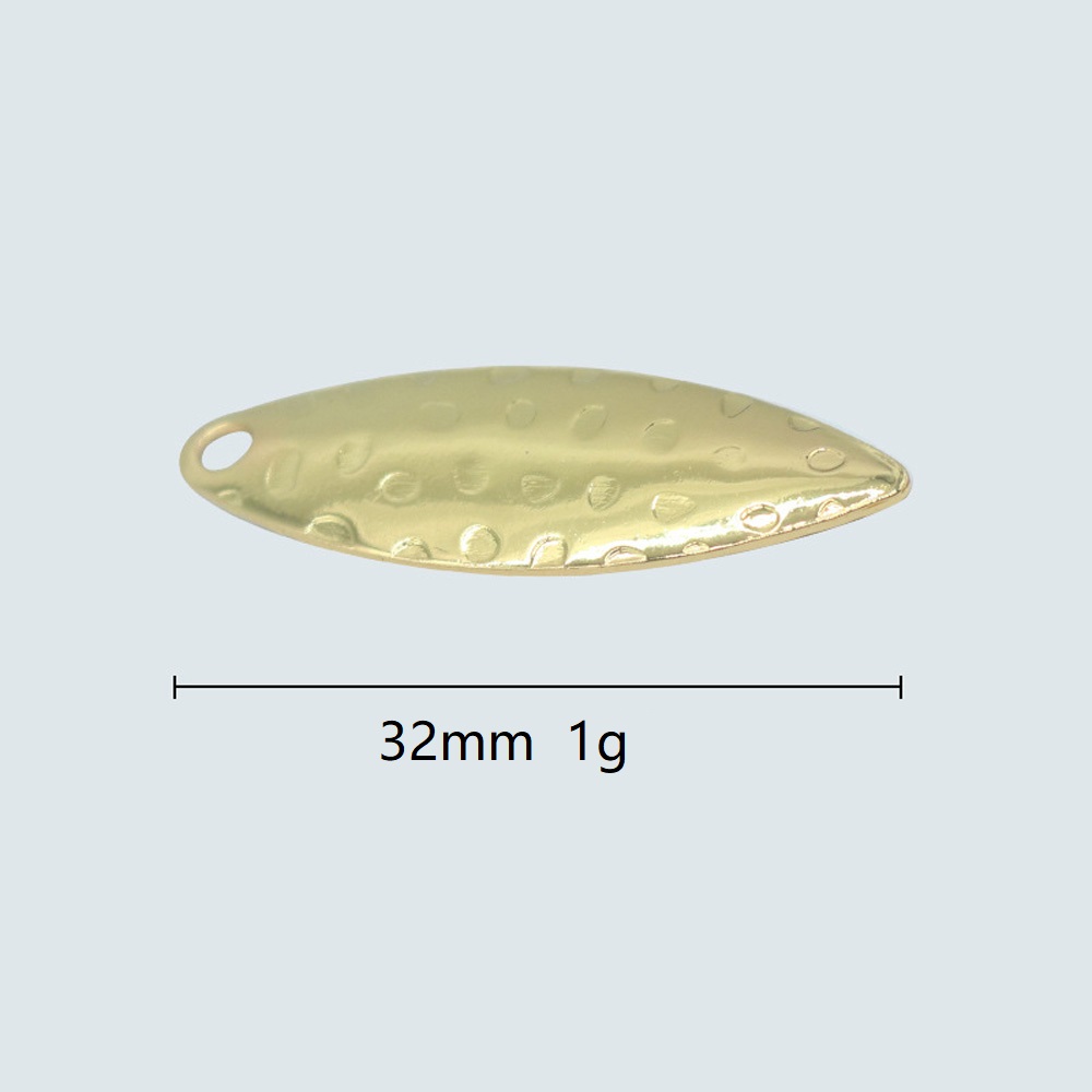 10 Stück/Set Weidenblatt-Paill – Fishing Lure Spinner Bewertung und Preis