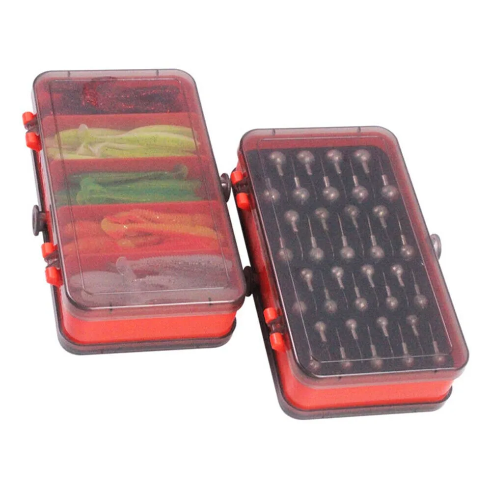 Tragbare doppelseitige Köderbo – Fishing Lure Soft Plastic Bewertung und Preis