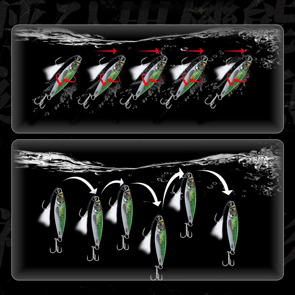 Hunt house Metal Jig Angel köd – Fishing Lure Spinnerbait Bewertung und Preis