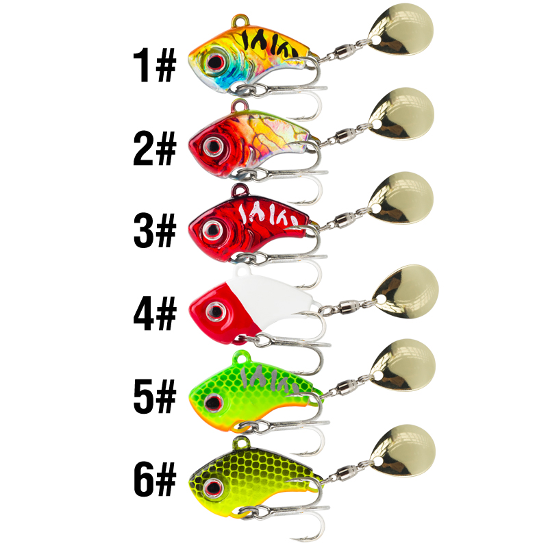 6-teiliges Set 5g/7g/10g/14g/2 – Fishing Lure Spinnerbait Bewertung und Preis